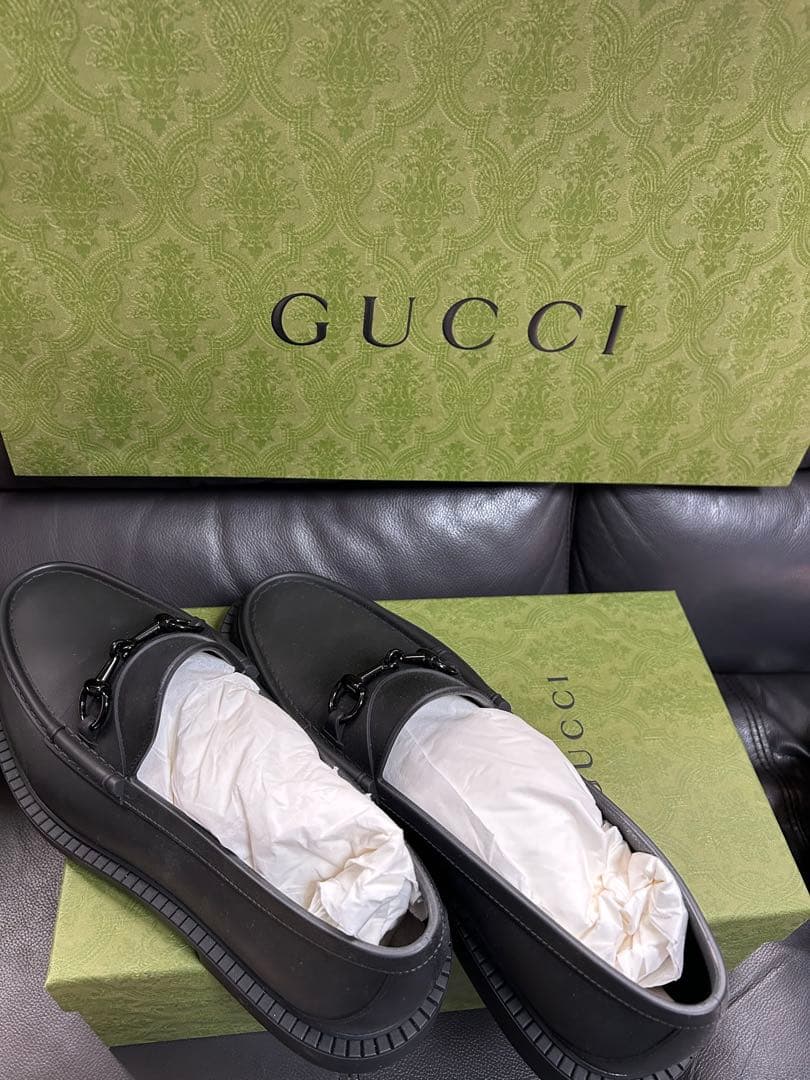 期間限定セール❗️GUCCIラバー ホースビット ローファー 29cm相当 11