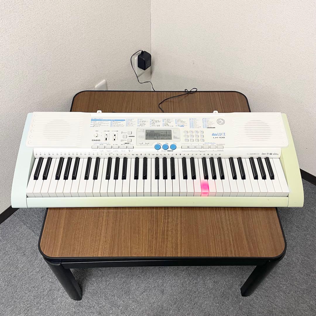 CASIO LK-108 キーボード 光ナビゲーション