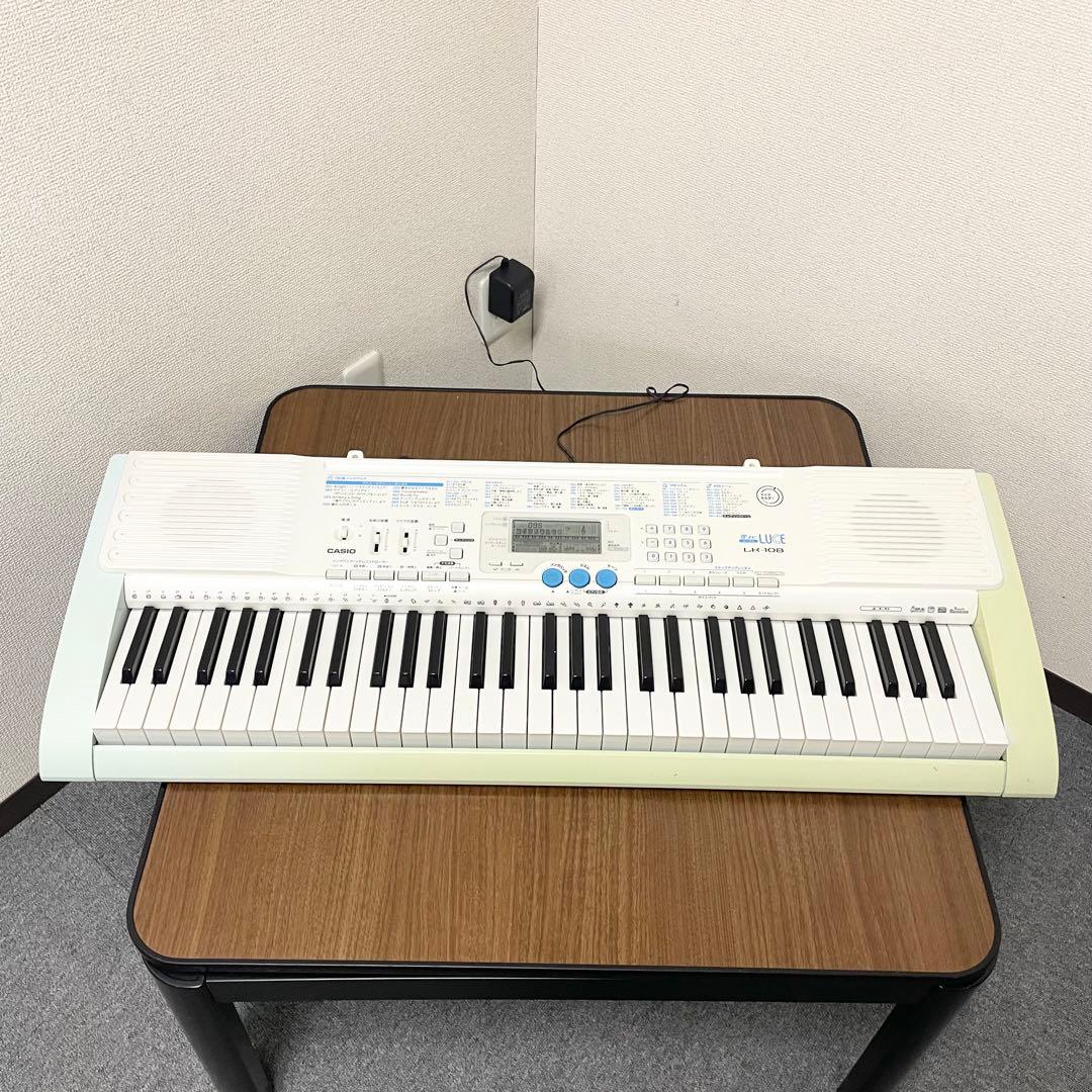 CASIO LK-108 キーボード 光ナビゲーション