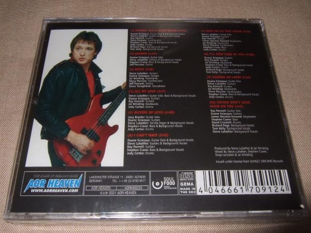 STEPHEN CRANE,新品,AOR,TOTO,STEVE LUKATHER