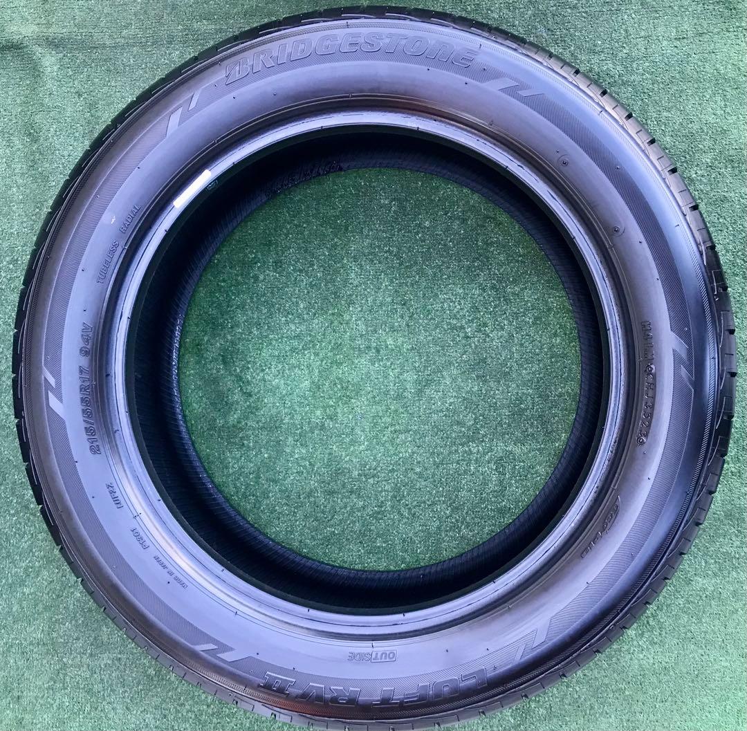 215/55 R17 BRIDGESTONE LUFT RV IIラジアルタイヤ