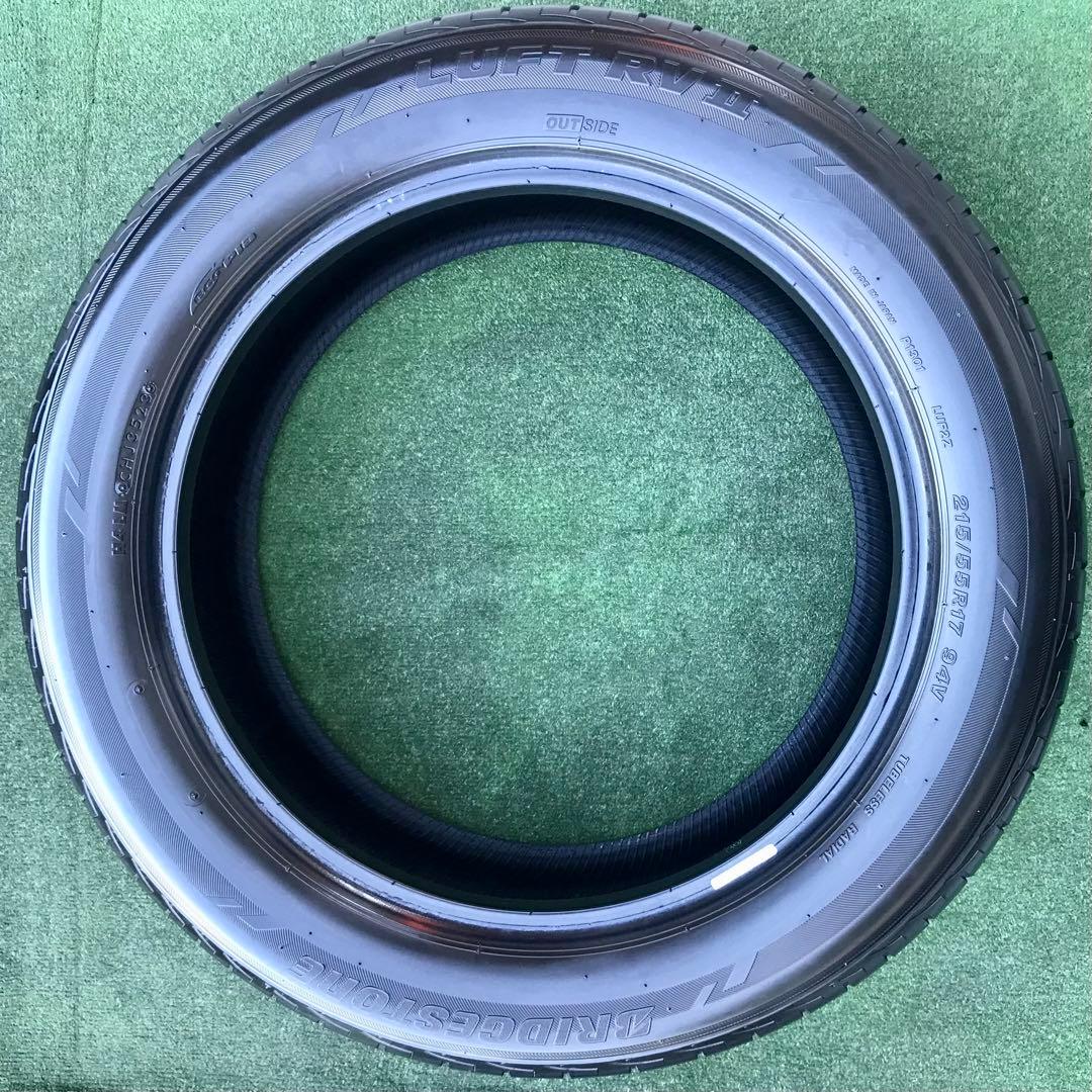 215/55 R17 BRIDGESTONE LUFT RV IIラジアルタイヤ
