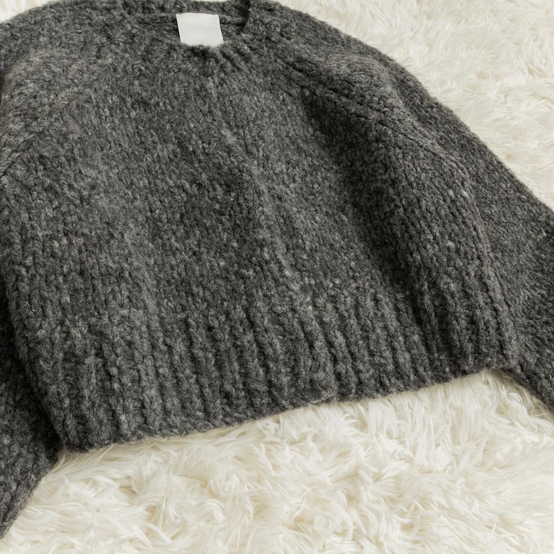 Whim Gazette ウィムガゼット 25AW ハンドニットカーディガン