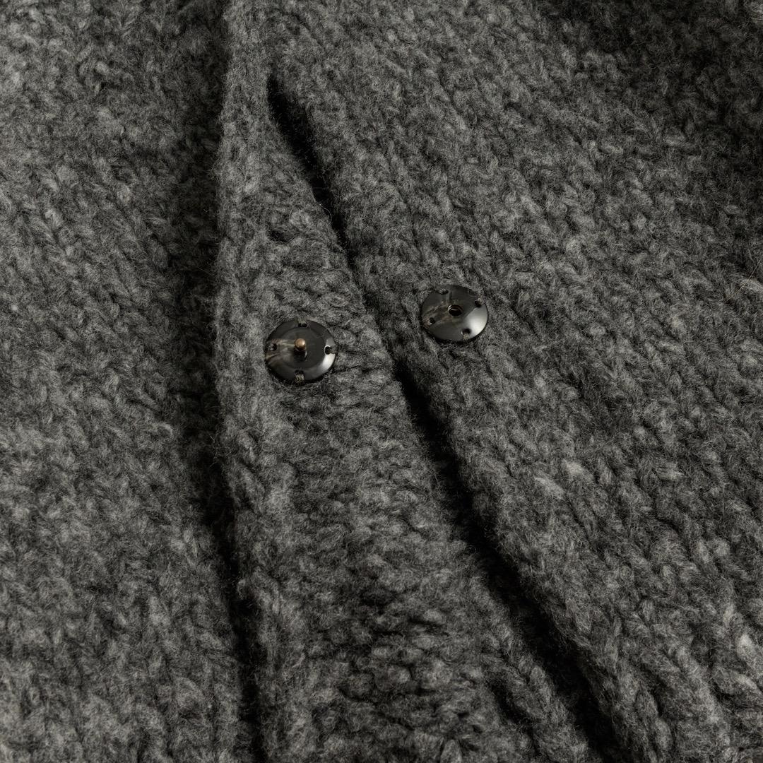 Whim Gazette ウィムガゼット 25AW ハンドニットカーディガン