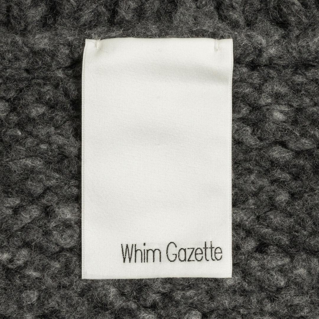 Whim Gazette ウィムガゼット 25AW ハンドニットカーディガン