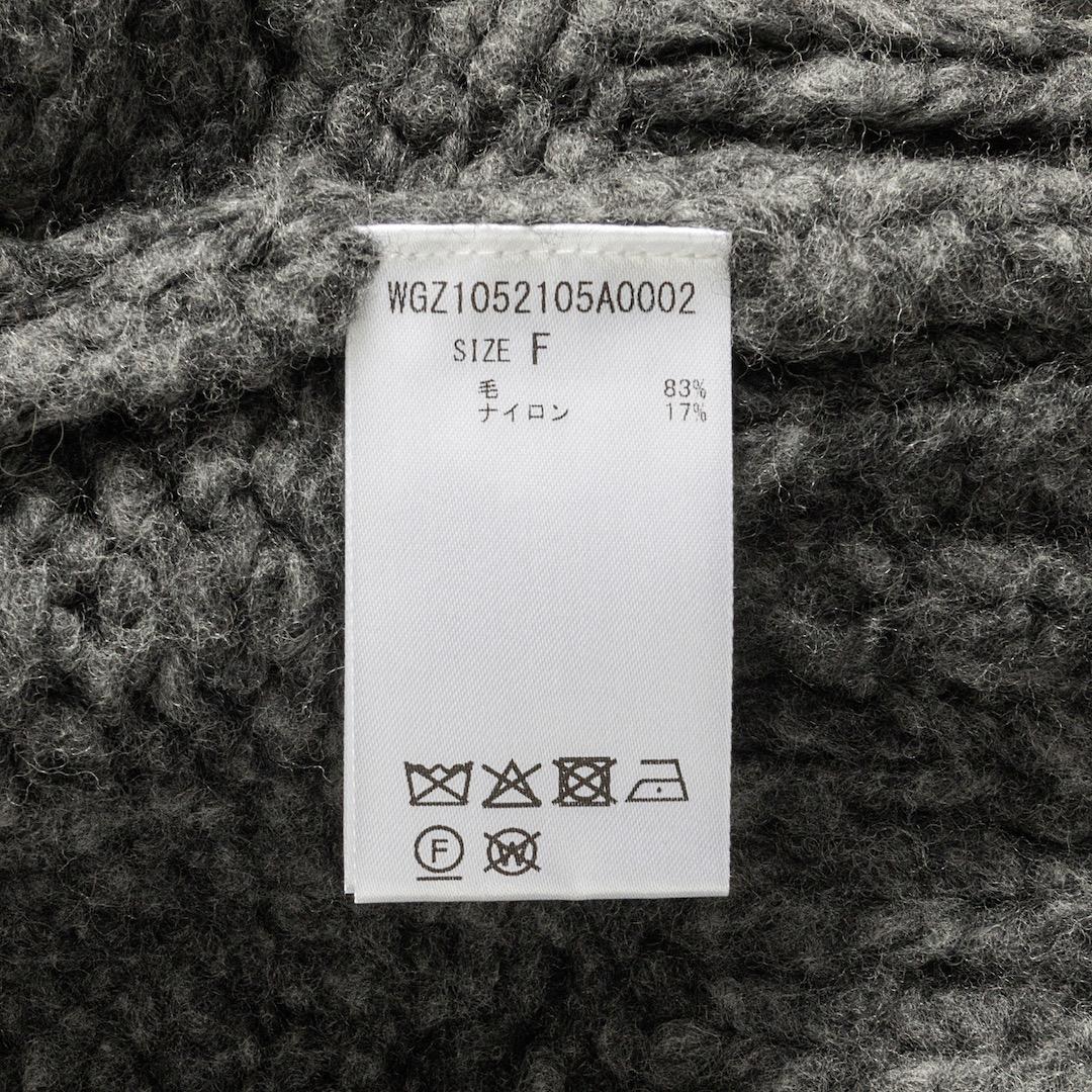 Whim Gazette ウィムガゼット 25AW ハンドニットカーディガン