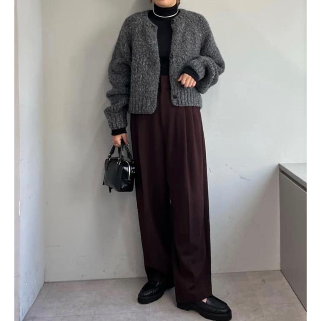 Whim Gazette ウィムガゼット 25AW ハンドニットカーディガン