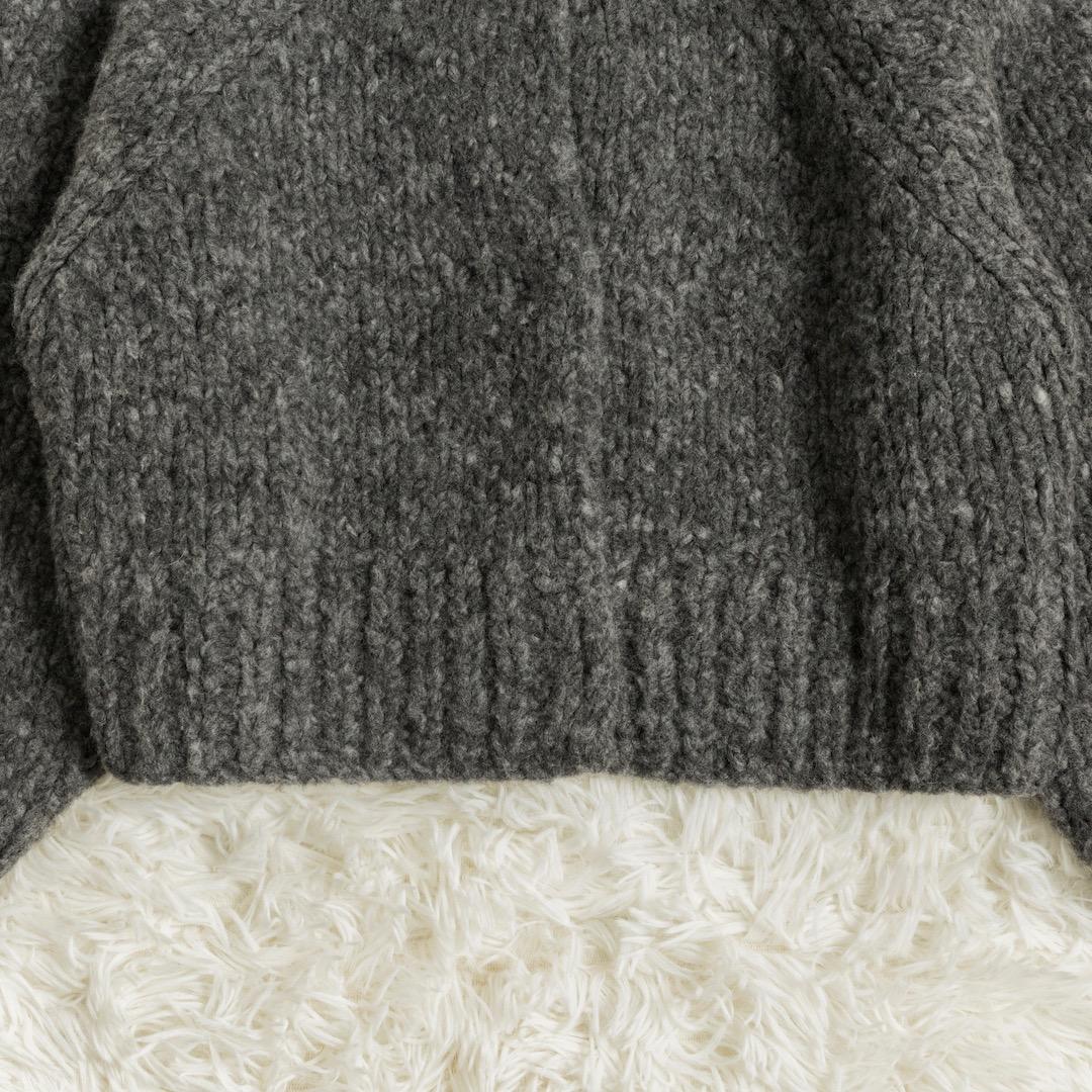 Whim Gazette ウィムガゼット 25AW ハンドニットカーディガン