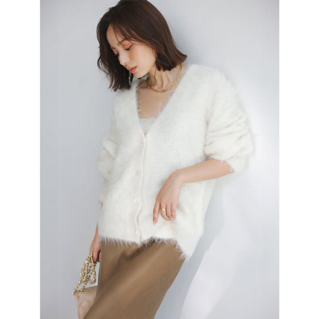 最安値　スーリーアルパカ　カーディガン　アニュアンス　anuans　27500円