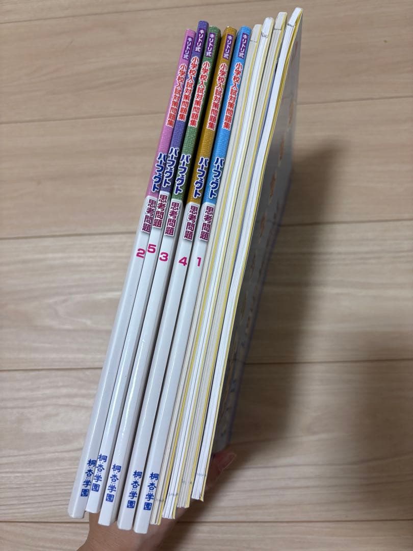 ハイレベル、パーフェクト、小学校受験、桐杏学園、小学校入試分野別ワークブック