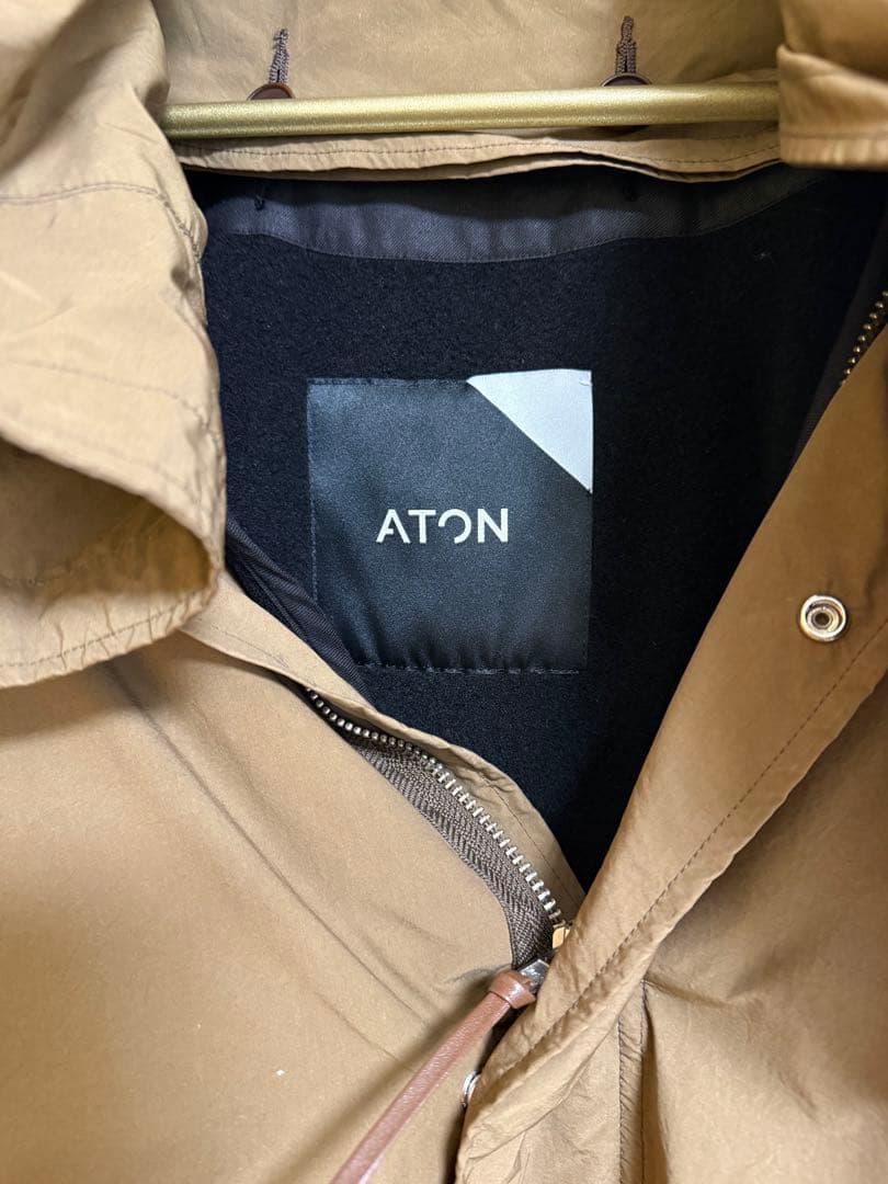 ATON エイトン AIR VENTILE FISHTAIL COAT 04