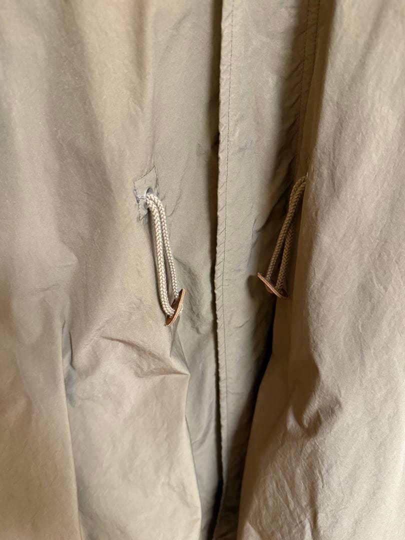 ATON エイトン AIR VENTILE FISHTAIL COAT 04