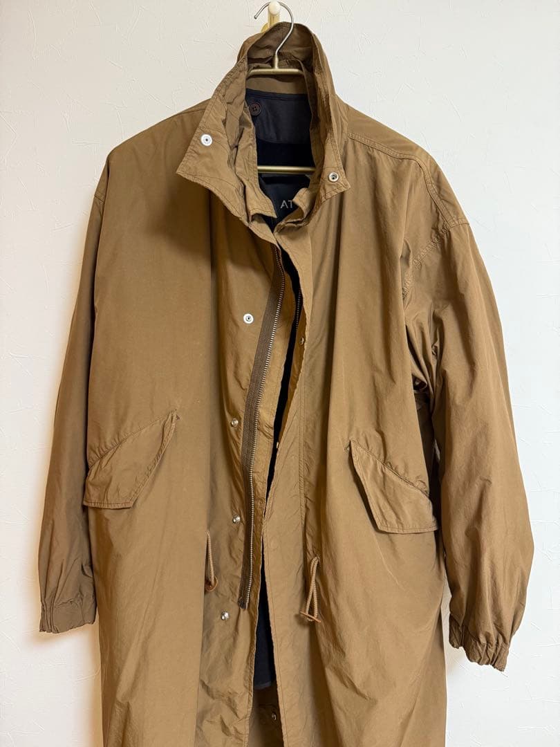 ATON エイトン AIR VENTILE FISHTAIL COAT 04