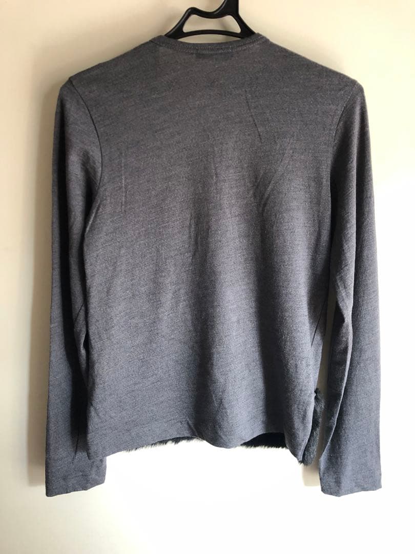 tricot COMME des GARÇONS グレー カーディガン