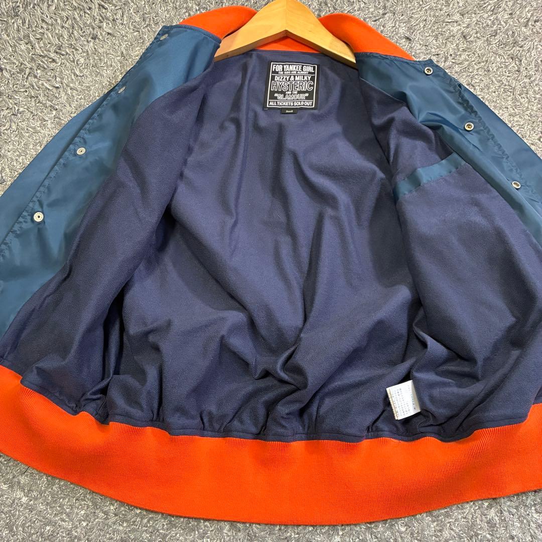 【美品】ヒステリックグラマー MAKE ME SMILE スタジャン S