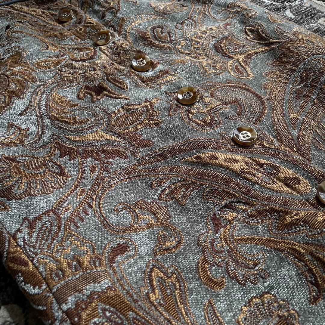 AMERI PAISLEY RUG SKIRT ロングスカート ジャガード M