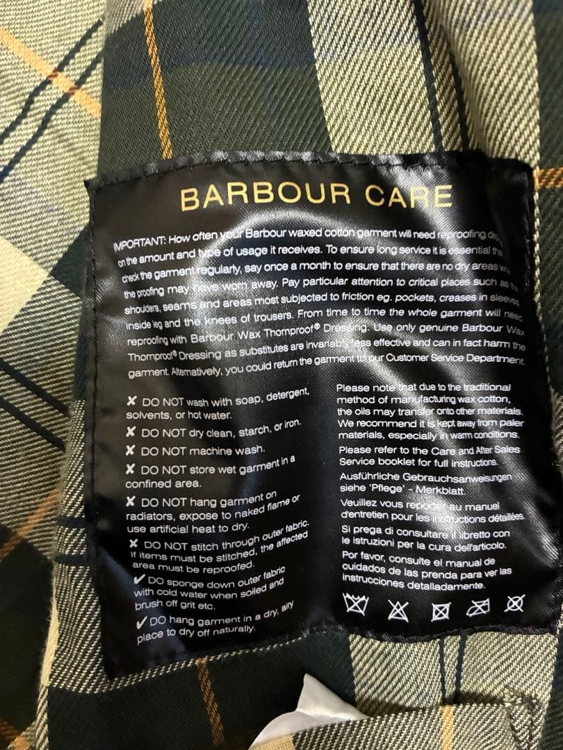 バブアー　スペイ　Barbour Spey