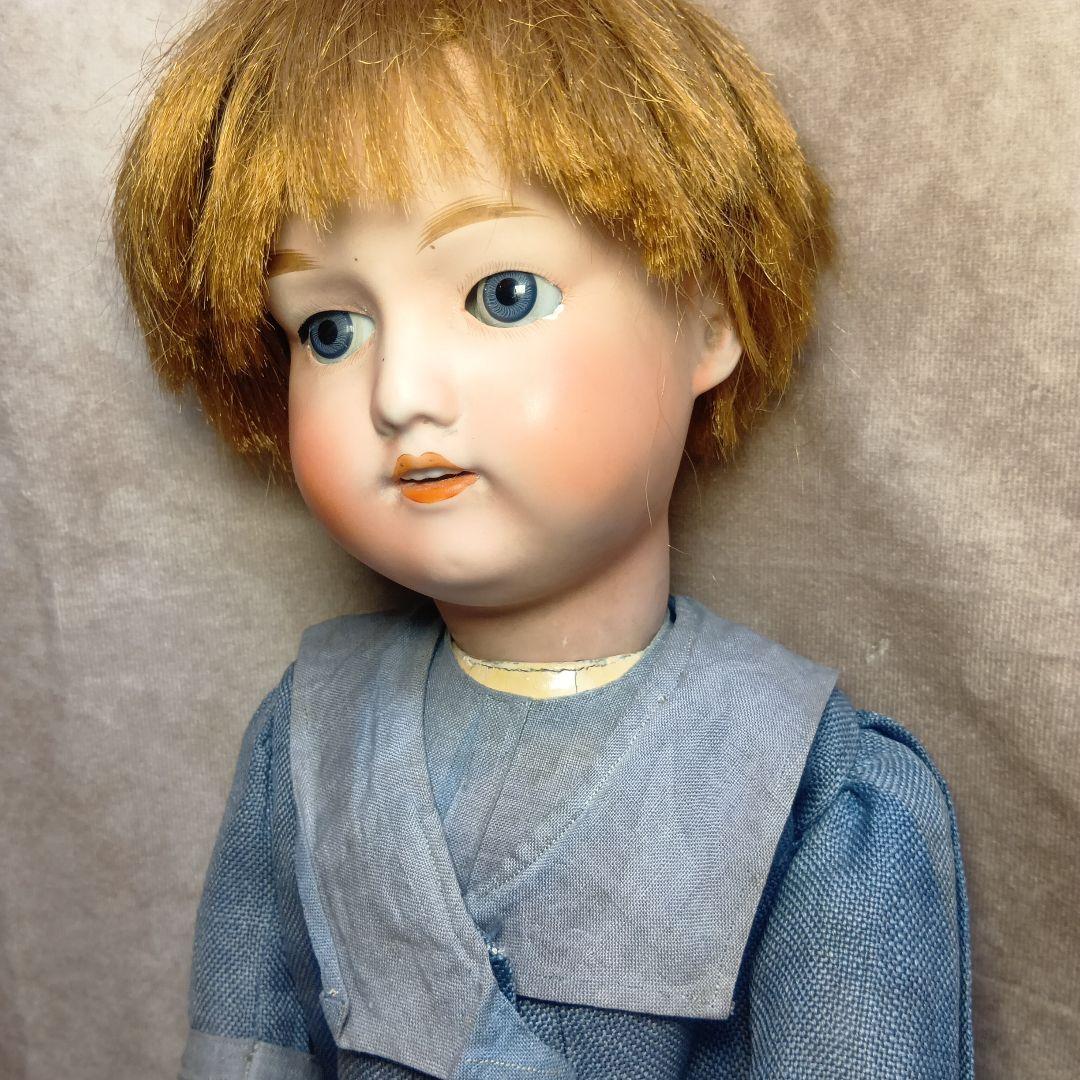 ♥元気なお顔のアンティークビスクドール　NIPPON 　1920年代♥