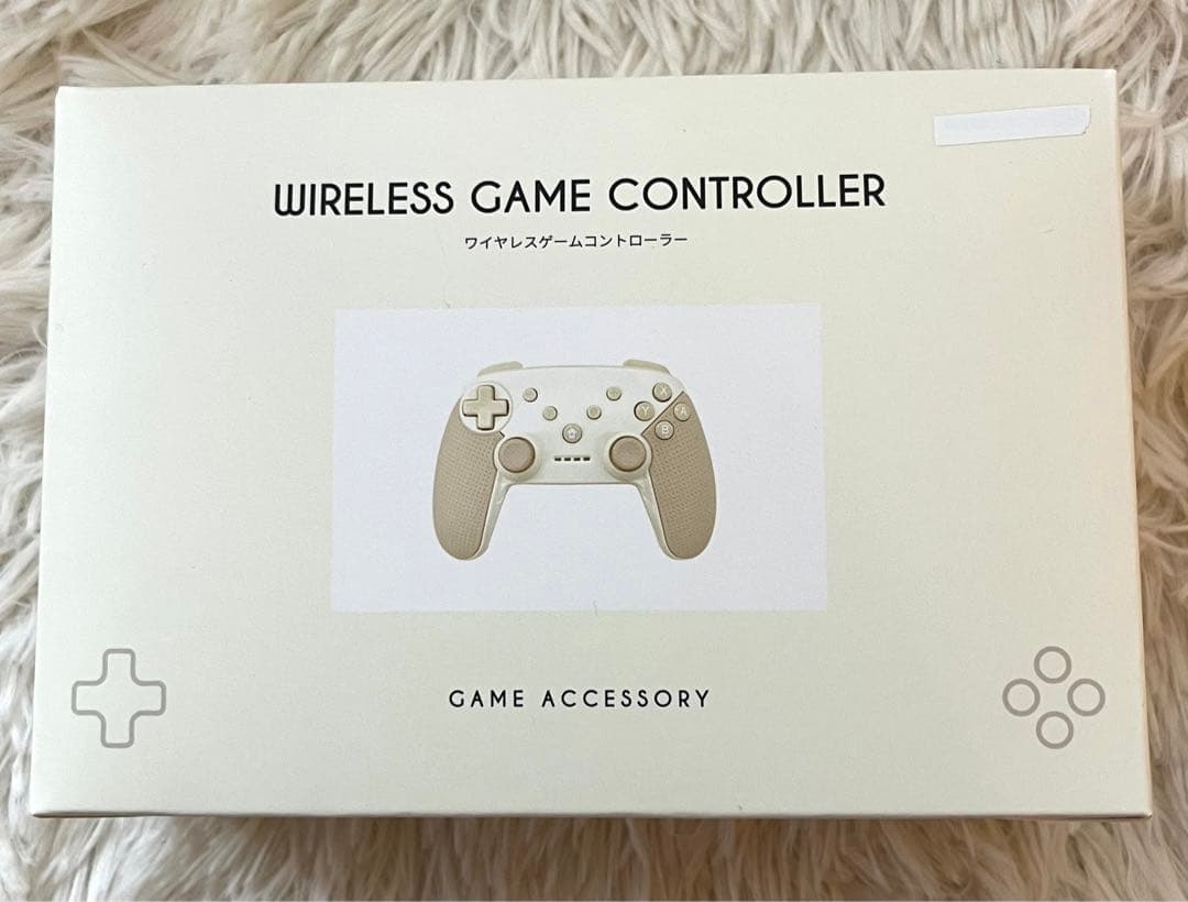 3COINS ワイヤレスゲームコントローラー　アイボリー　2こ