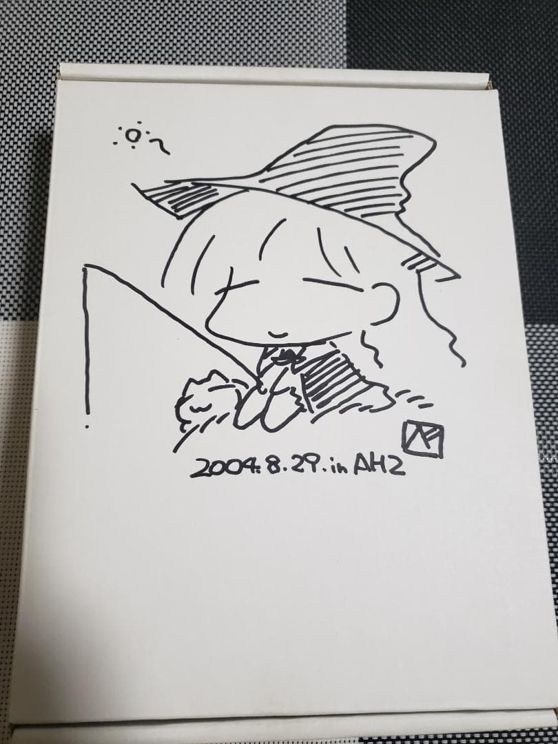 べっかんこう直筆サイン＆イラスト入り　オーガストファンBOX