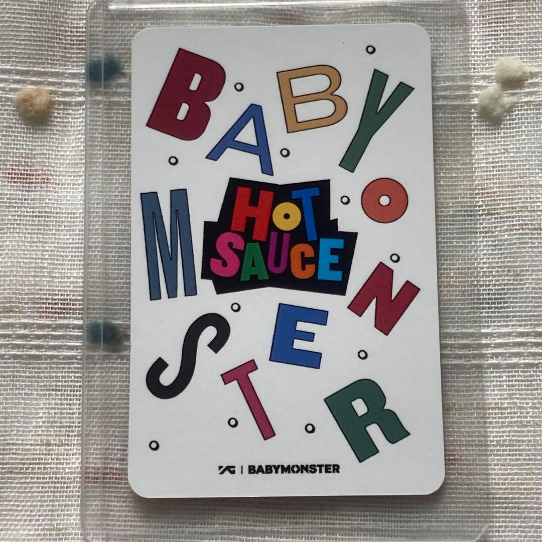 babymonster 限定 ファリタ Hot Sauce トレカ