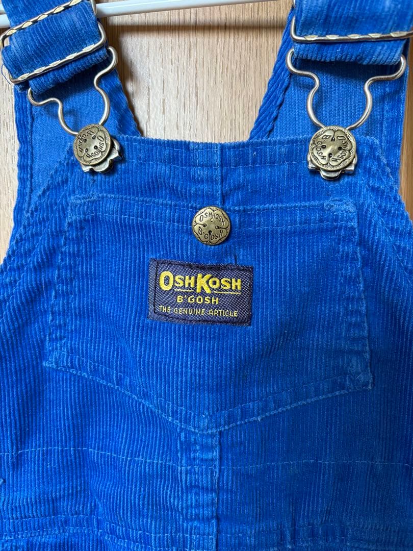 ビンテージ oshkosh コーデュロイ オーバーオール 95