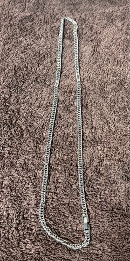 喜平シルバーチェーンネックレス 約23g約56cm ゲルマニウム　プラチナイン