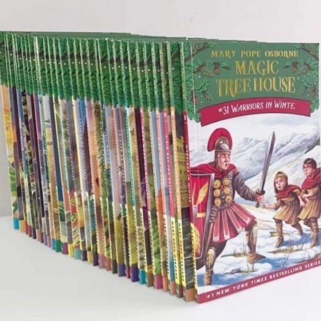 新品　Magic Tree House 英語絵本36冊　ワークブック1冊　音源
