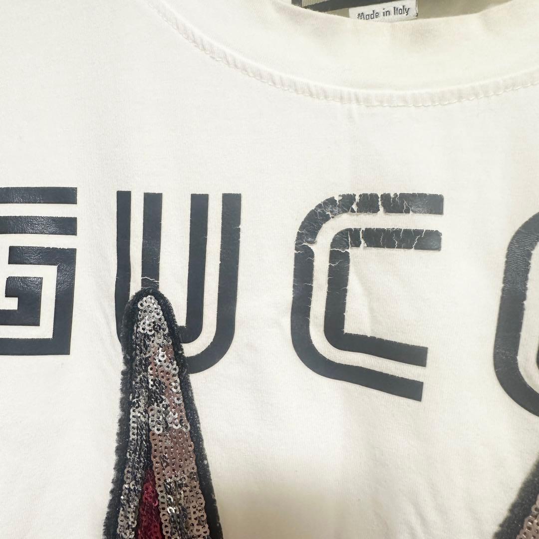 GUCCI　バックス・バニー　ゆるダボカットソー　Tシャツ　グッチ　スパンコール