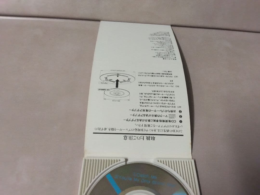中山美穂 Catch Me 8㎝CDシングル