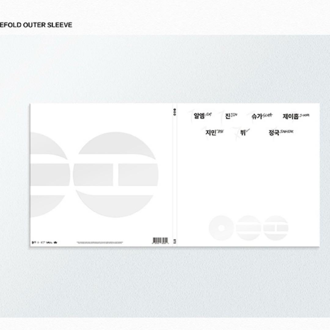BTS アルバム アリラン デラックス Vinyl レコードB&W Ver.