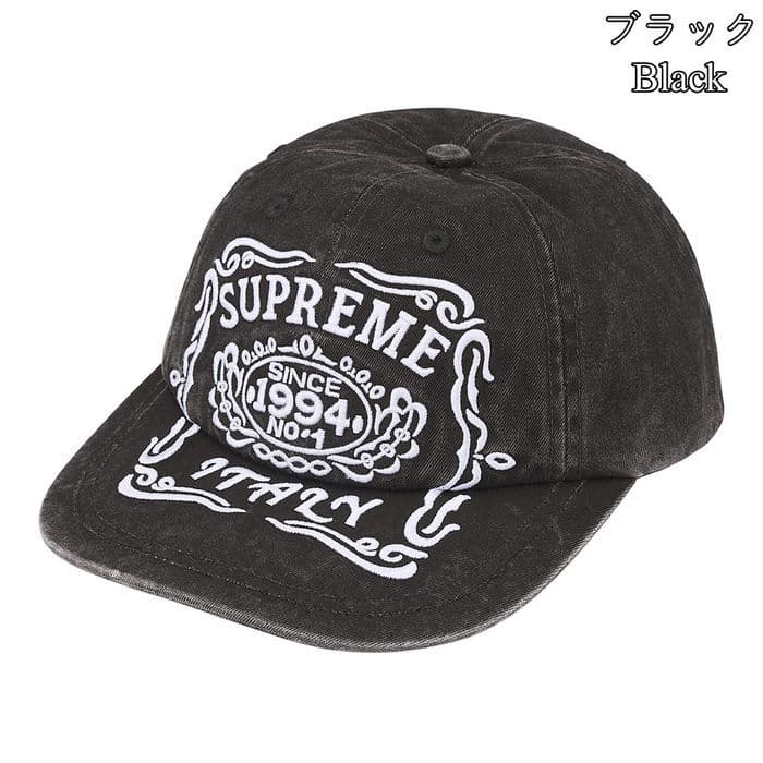 Supreme Italy 6-Panel キャップ