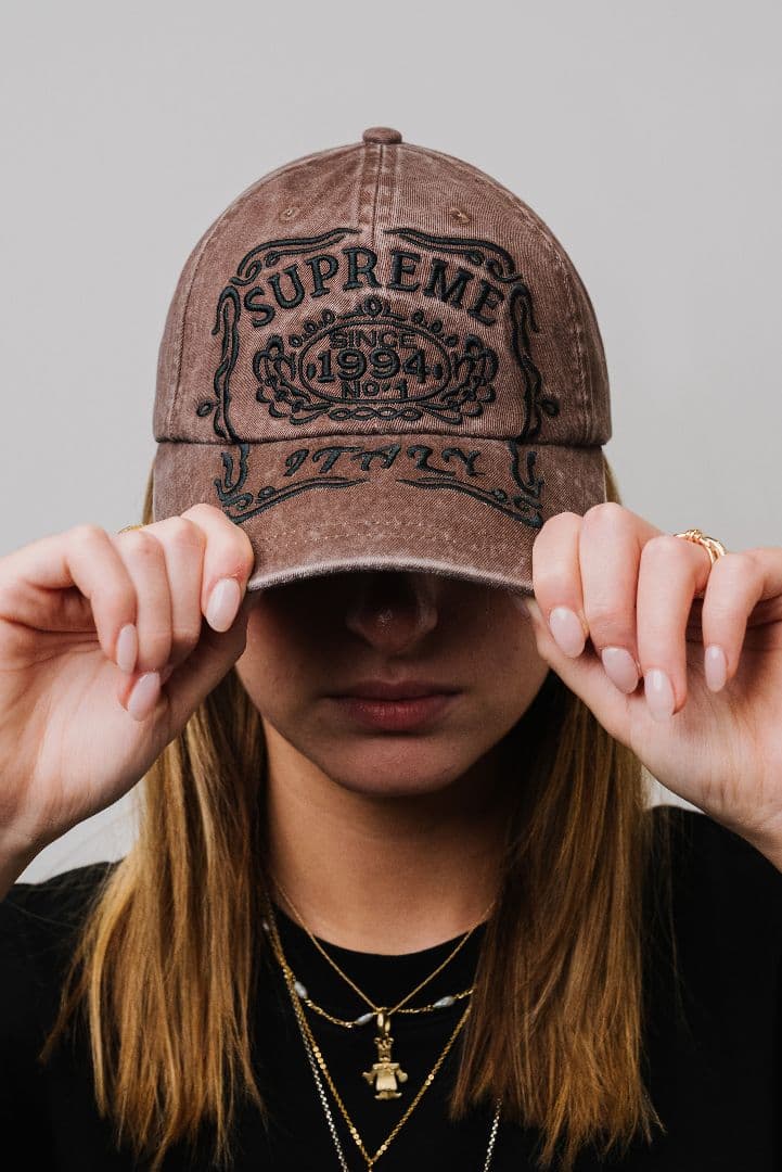 Supreme Italy 6-Panel キャップ