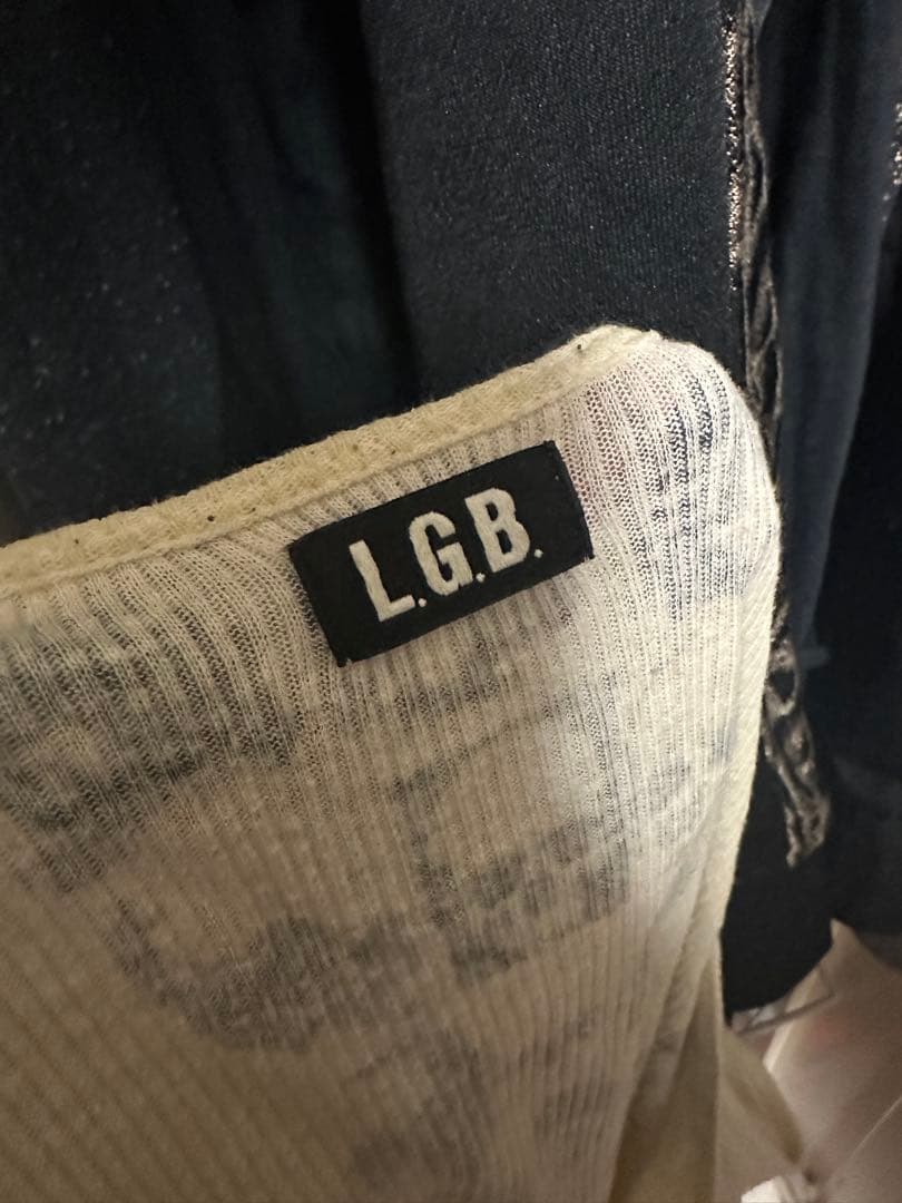 LGB skull back cross tanktop hyde着用