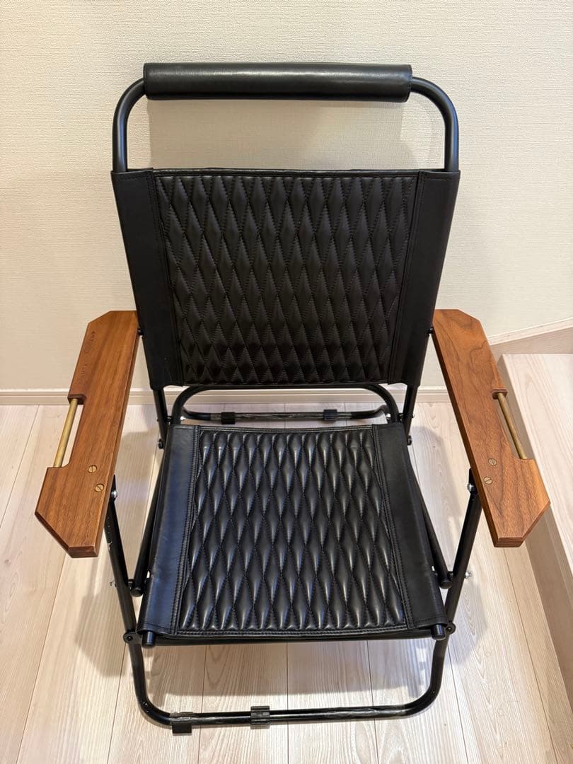 【大豆】BD LOWER CHAIR ブラック wantkey 肘セット