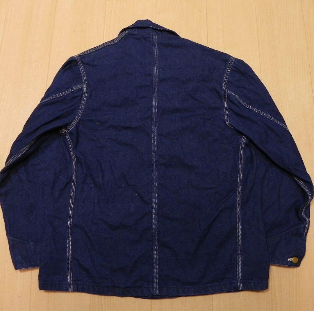 即決 美品 90s USA製 カーハート デニム カバーオール