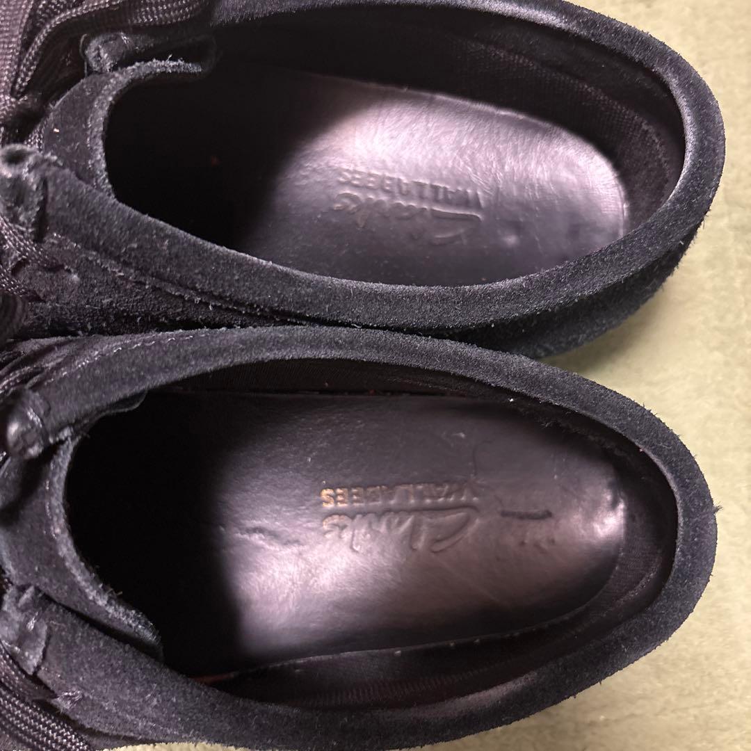 Clarks Wallabee ブラック 27cm