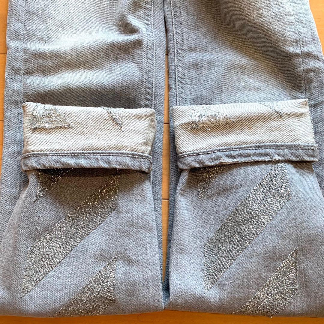 OFF-WHITE オフホワイト スキニーデニム