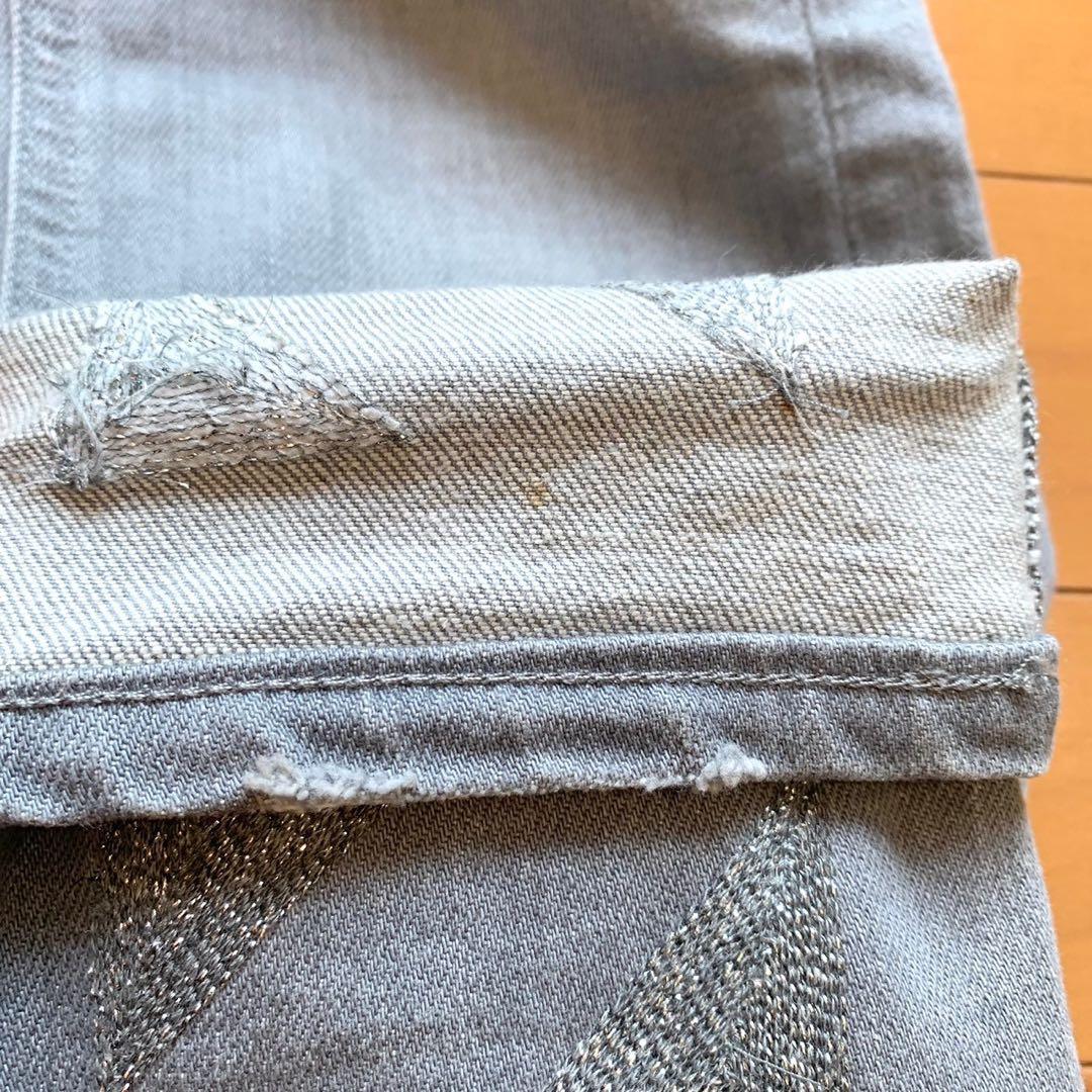 OFF-WHITE オフホワイト スキニーデニム