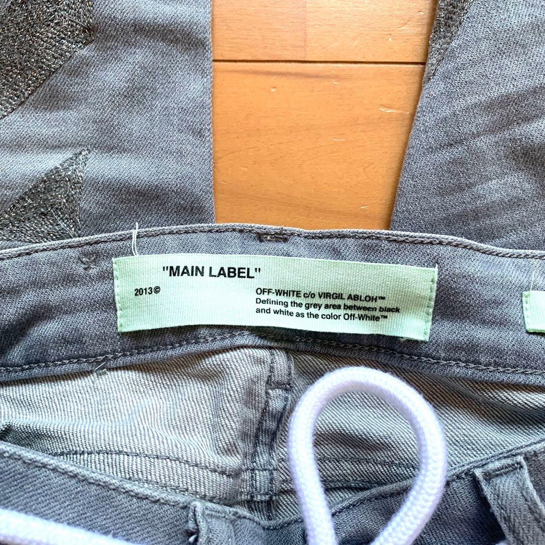 OFF-WHITE オフホワイト スキニーデニム