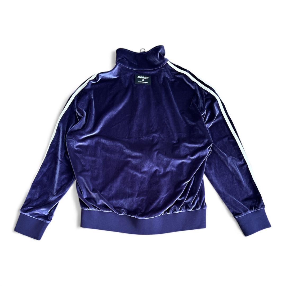 【極美品】NERDY ノルディ ベロア セットアップ パープル M Y2K