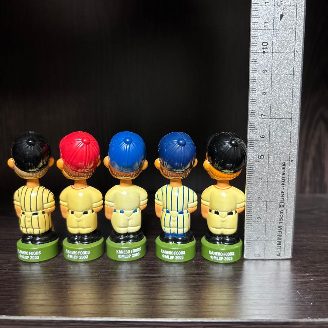 ボブルヘッドボーイMLBドジャース等5体セット 【中古品】