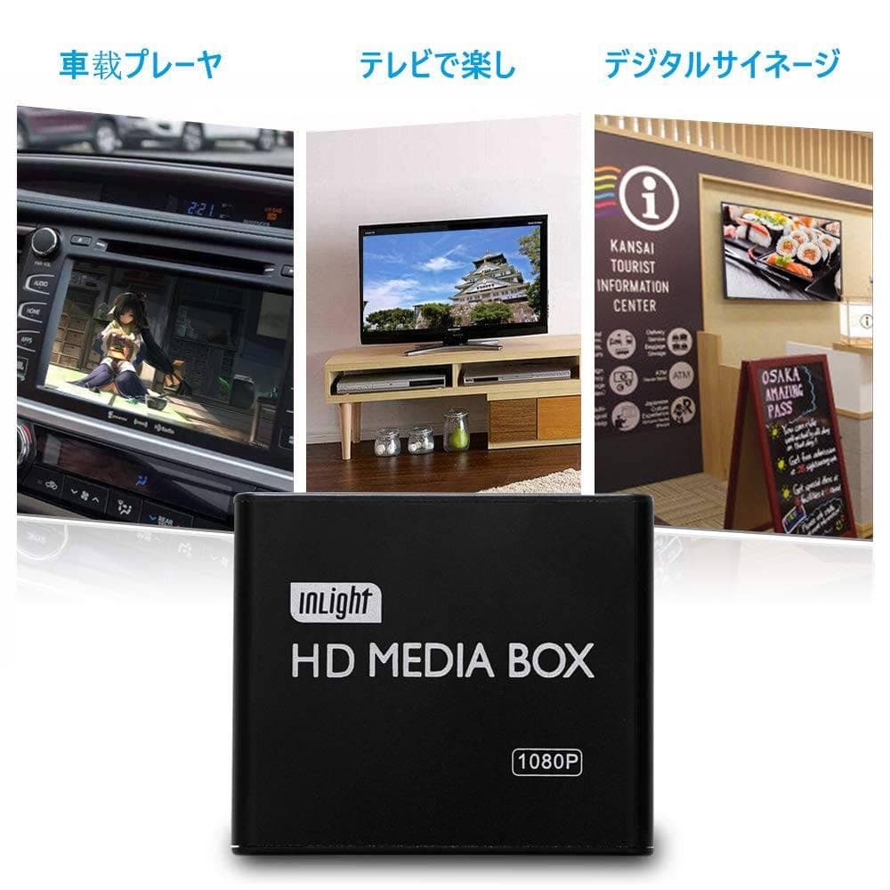 HDMI対応超小型マルチメディアプレーヤー 車載用