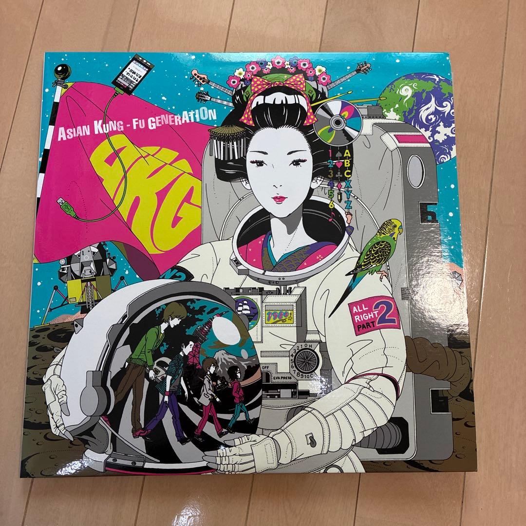 レコード LP アジカン ランドマーク live in tokyo 2枚セット