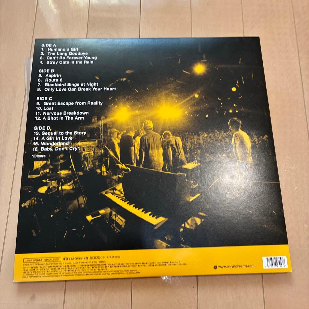 レコード LP アジカン ランドマーク live in tokyo 2枚セット