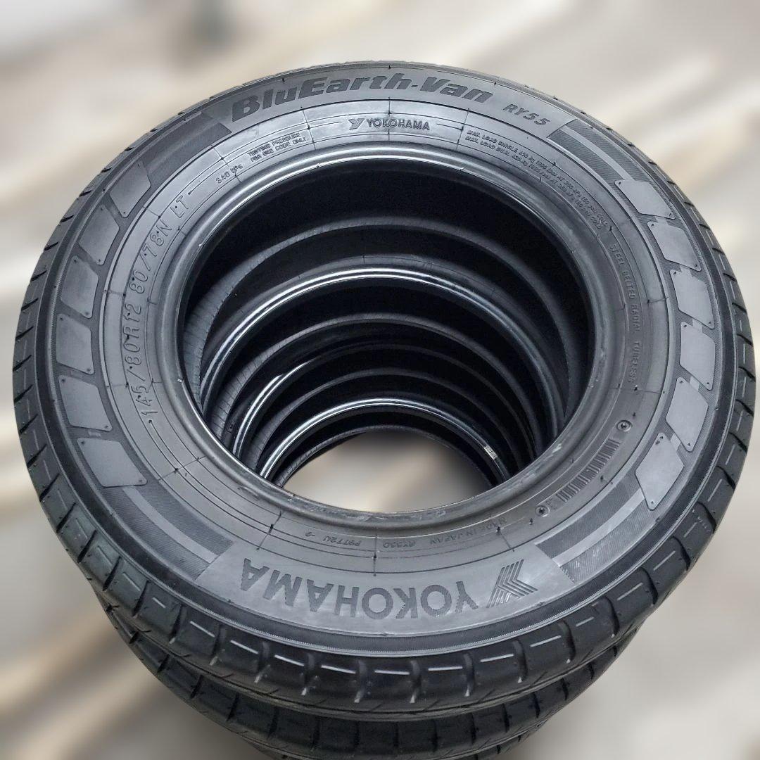 YOKOHAMA BluEarth-Van 145/80R12 2024年 4本