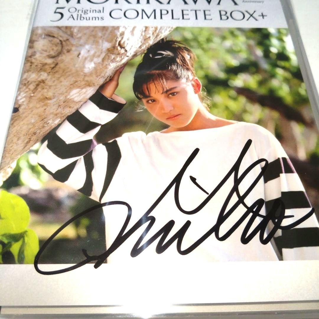 【新品未開封未使用サイン入り】森川美穂5AlbumsCOMPLETE BOX+