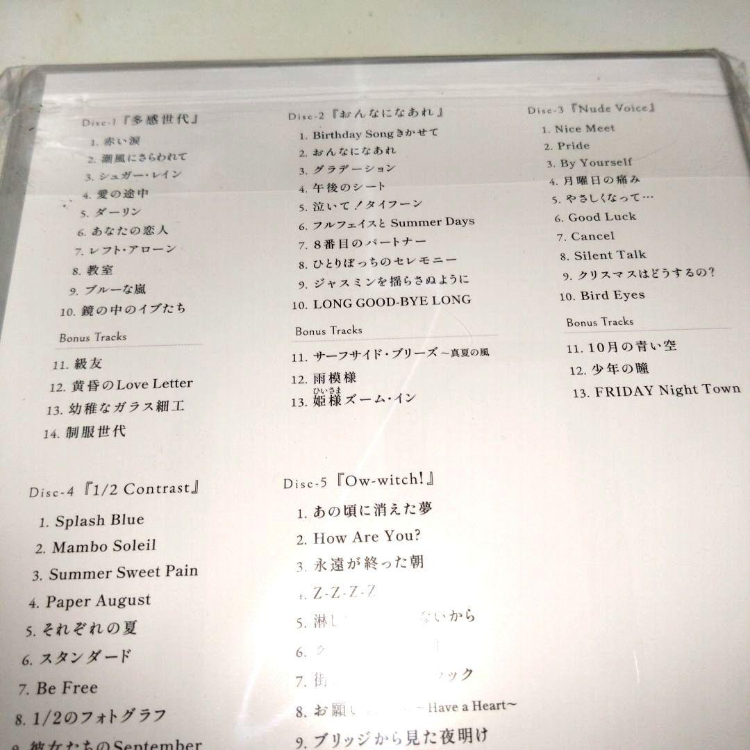 【新品未開封未使用サイン入り】森川美穂5AlbumsCOMPLETE BOX+