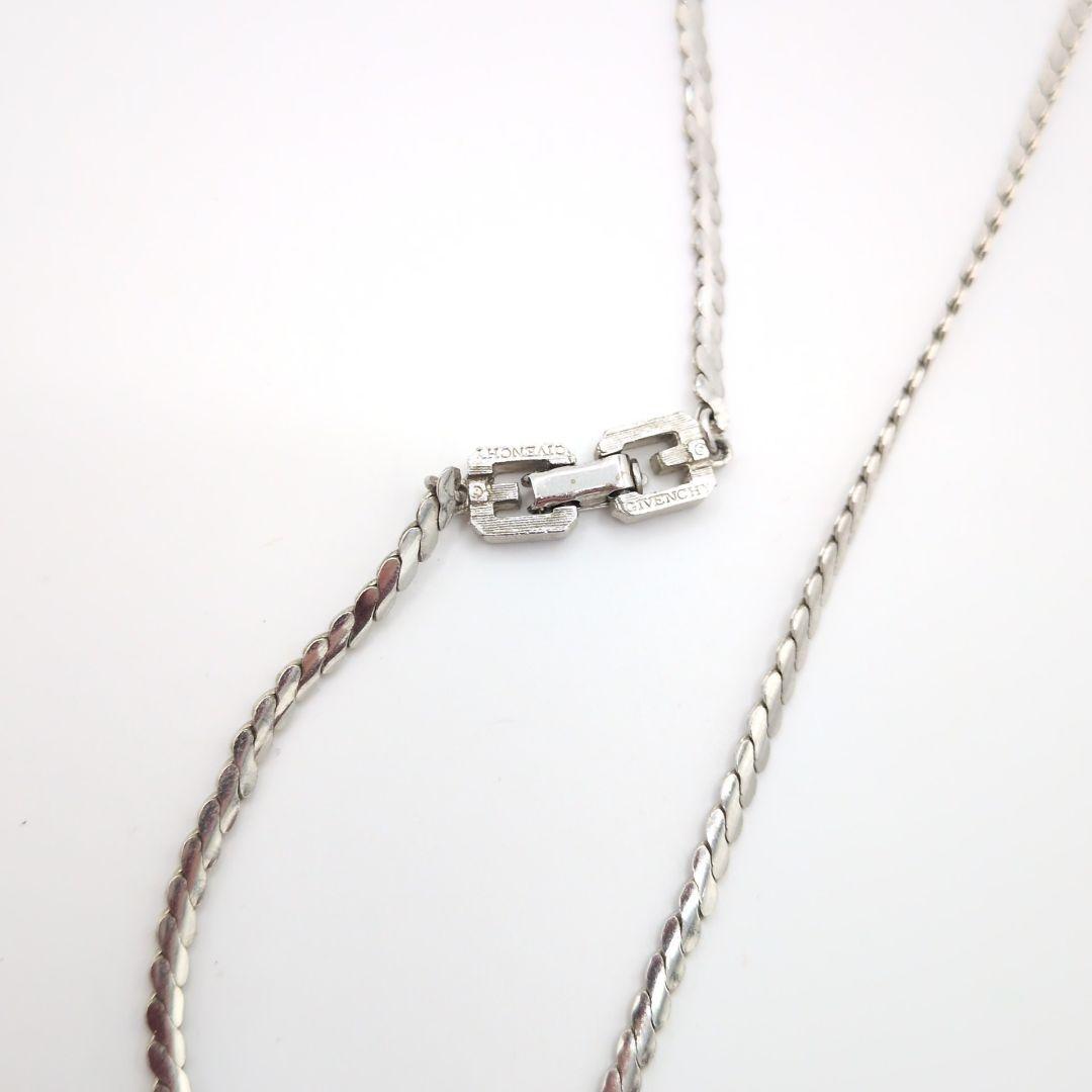 【美品】ジバンシー Givenchy ネックレス シルバー ベネチアチェーン