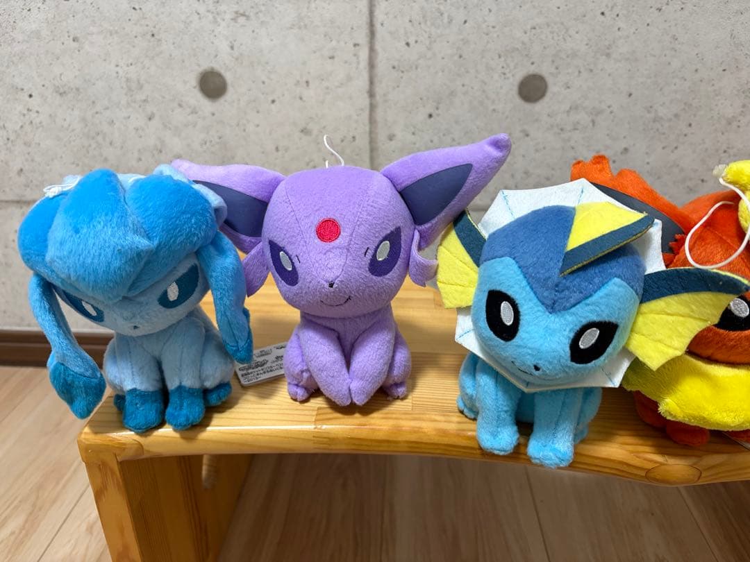 ポケモン ブイズ ぬいぐるみ 7体セット イーブイ 進化系 まとめ売り